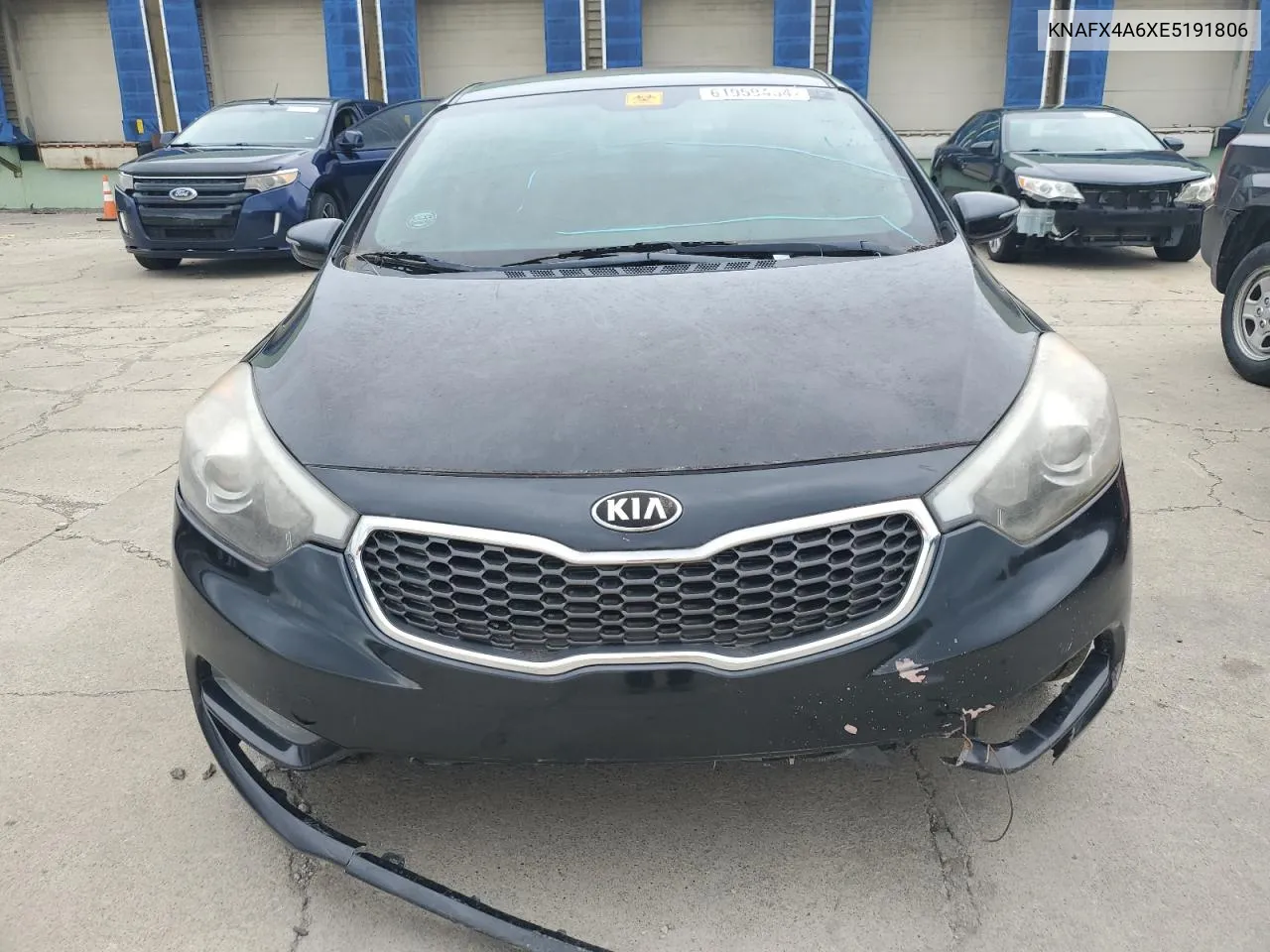 2014 Kia Forte Lx VIN: KNAFX4A6XE5191806 Lot: 61959454