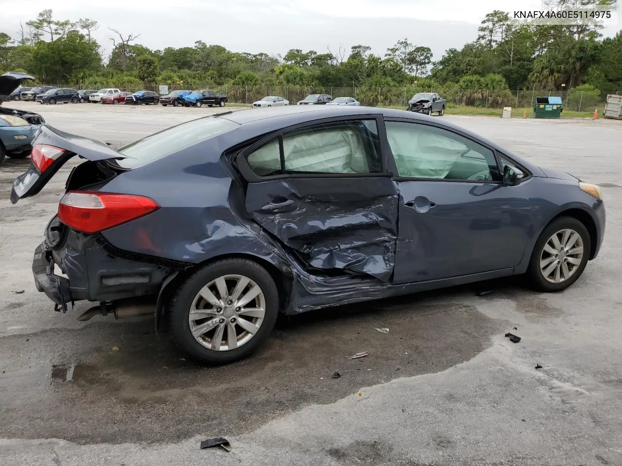 KNAFX4A60E5114975 2014 Kia Forte Lx