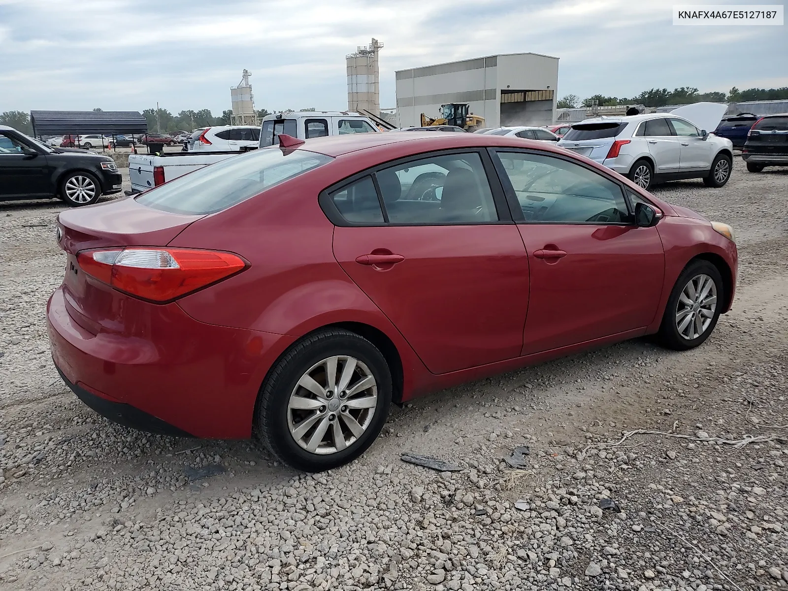 2014 Kia Forte Lx VIN: KNAFX4A67E5127187 Lot: 62567784