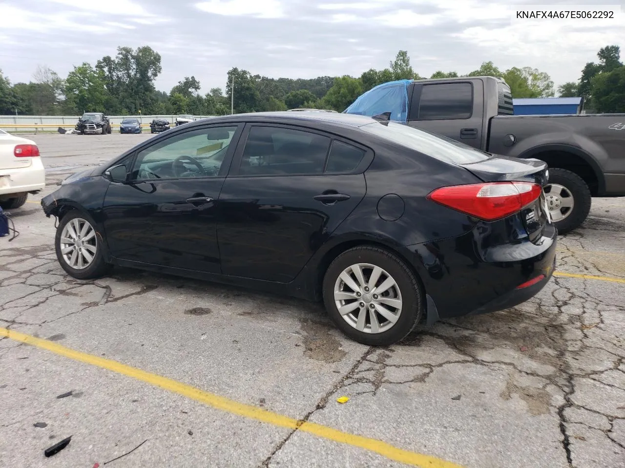 2014 Kia Forte Lx VIN: KNAFX4A67E5062292 Lot: 62740383