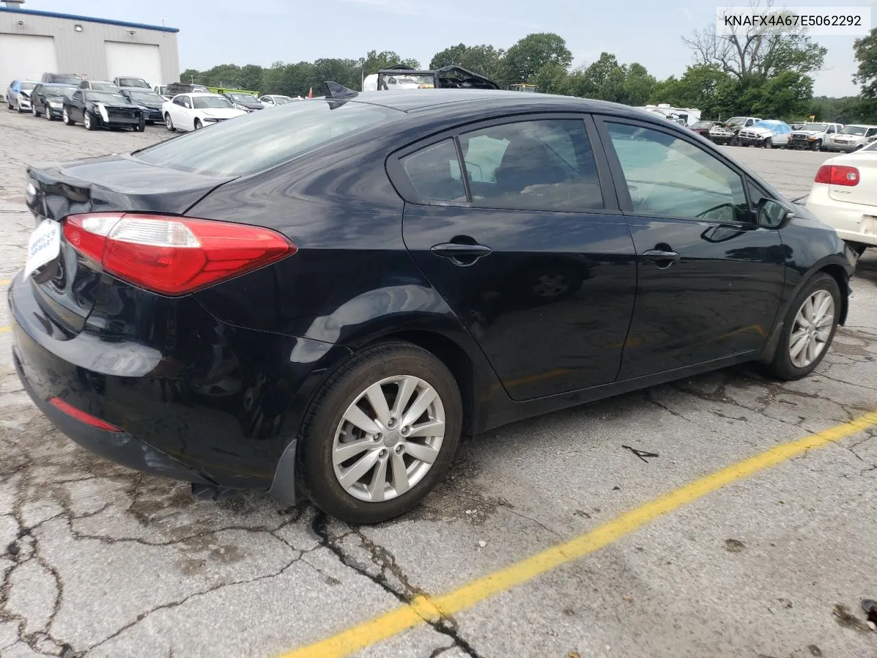 2014 Kia Forte Lx VIN: KNAFX4A67E5062292 Lot: 62740383