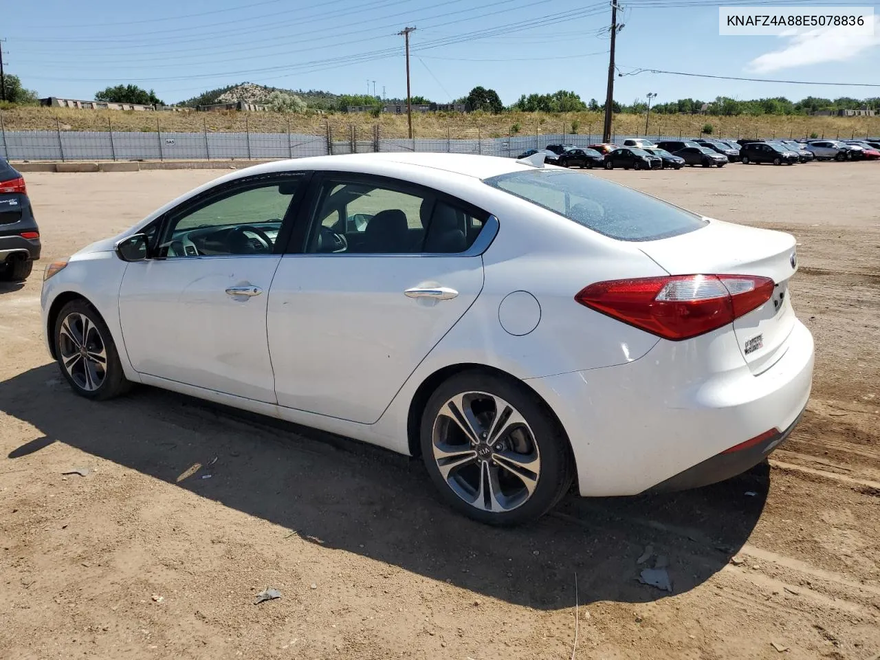 2014 Kia Forte Ex VIN: KNAFZ4A88E5078836 Lot: 62948924