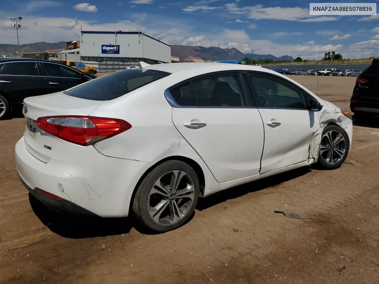 2014 Kia Forte Ex VIN: KNAFZ4A88E5078836 Lot: 62948924