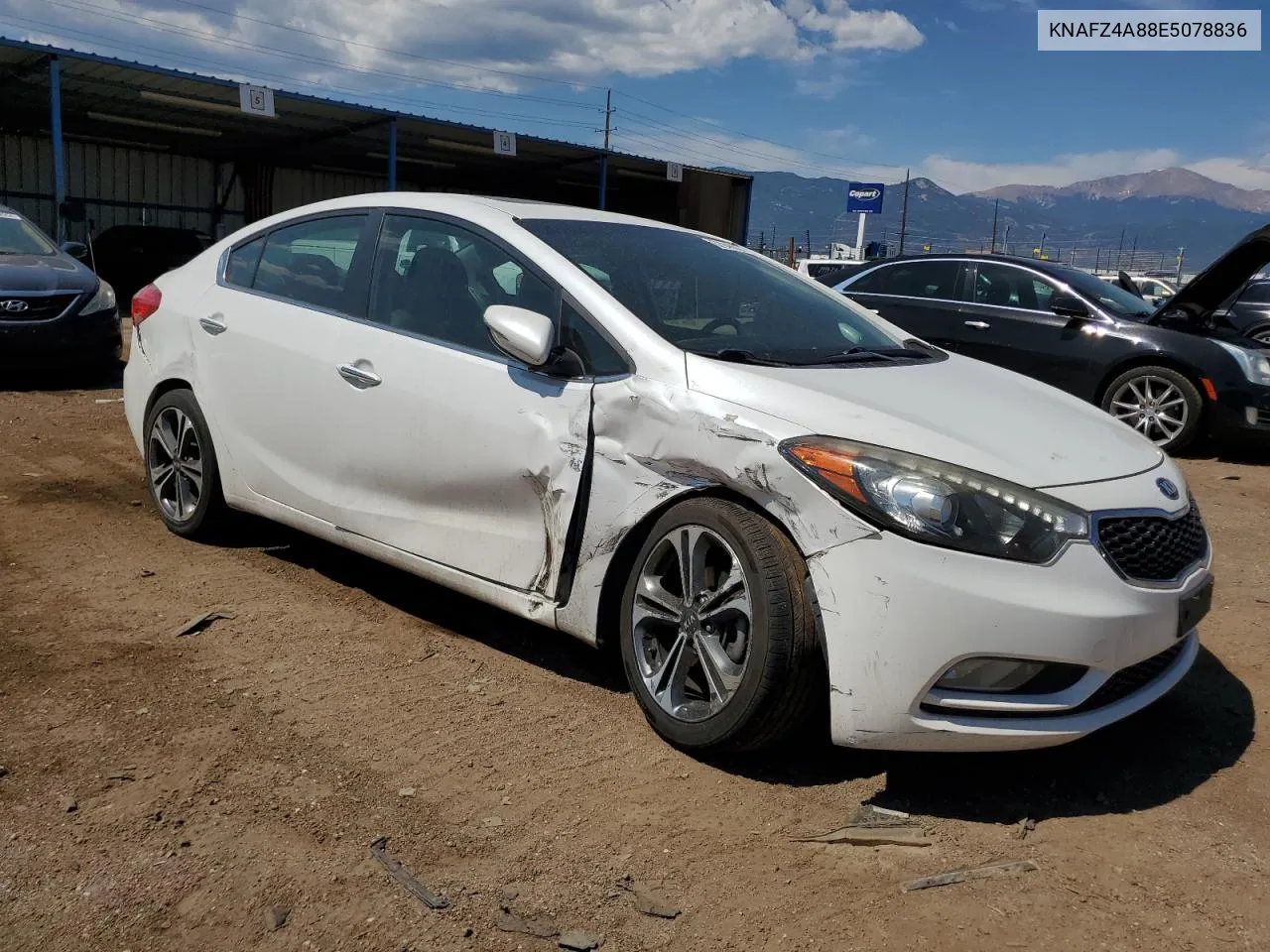 2014 Kia Forte Ex VIN: KNAFZ4A88E5078836 Lot: 62948924