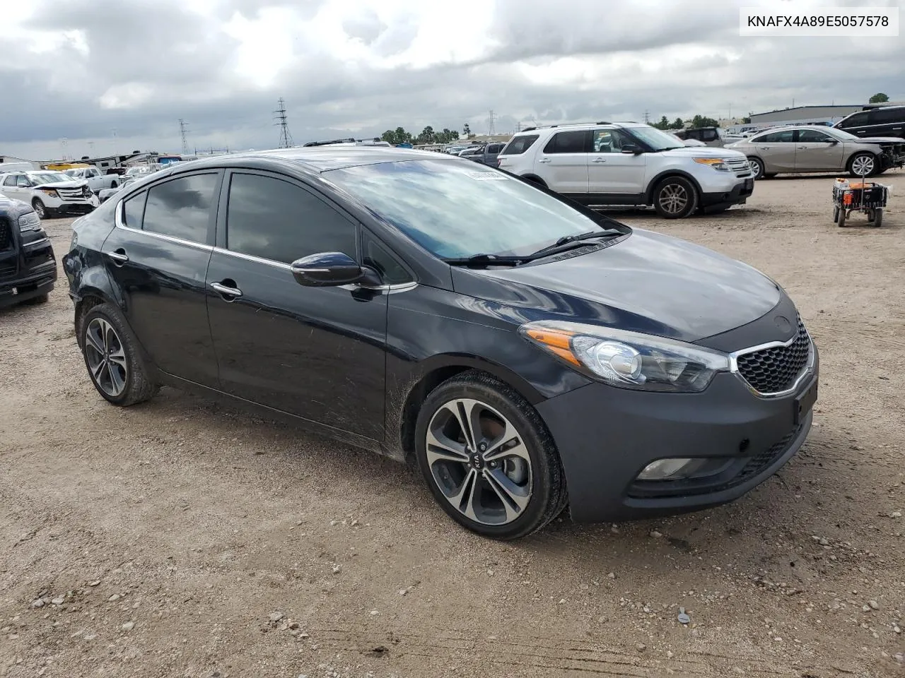 2014 Kia Forte Ex VIN: KNAFX4A89E5057578 Lot: 64074384