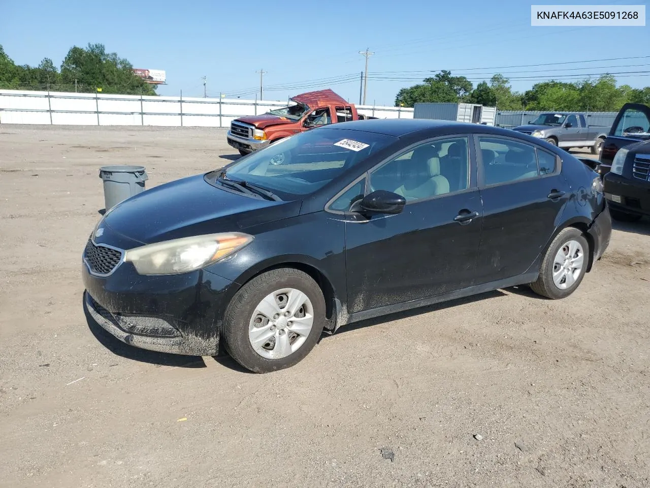 KNAFK4A63E5091268 2014 Kia Forte Lx