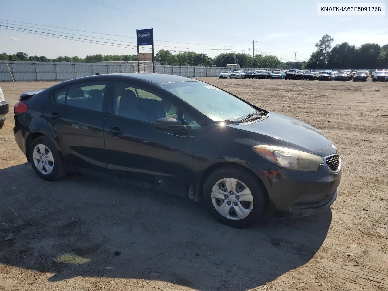 2014 Kia Forte Lx VIN: KNAFK4A63E5091268 Lot: 64509914