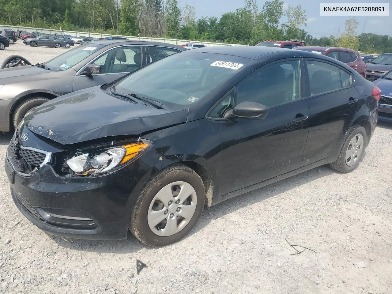 2014 Kia Forte Lx VIN: KNAFK4A67E5208091 Lot: 64611704