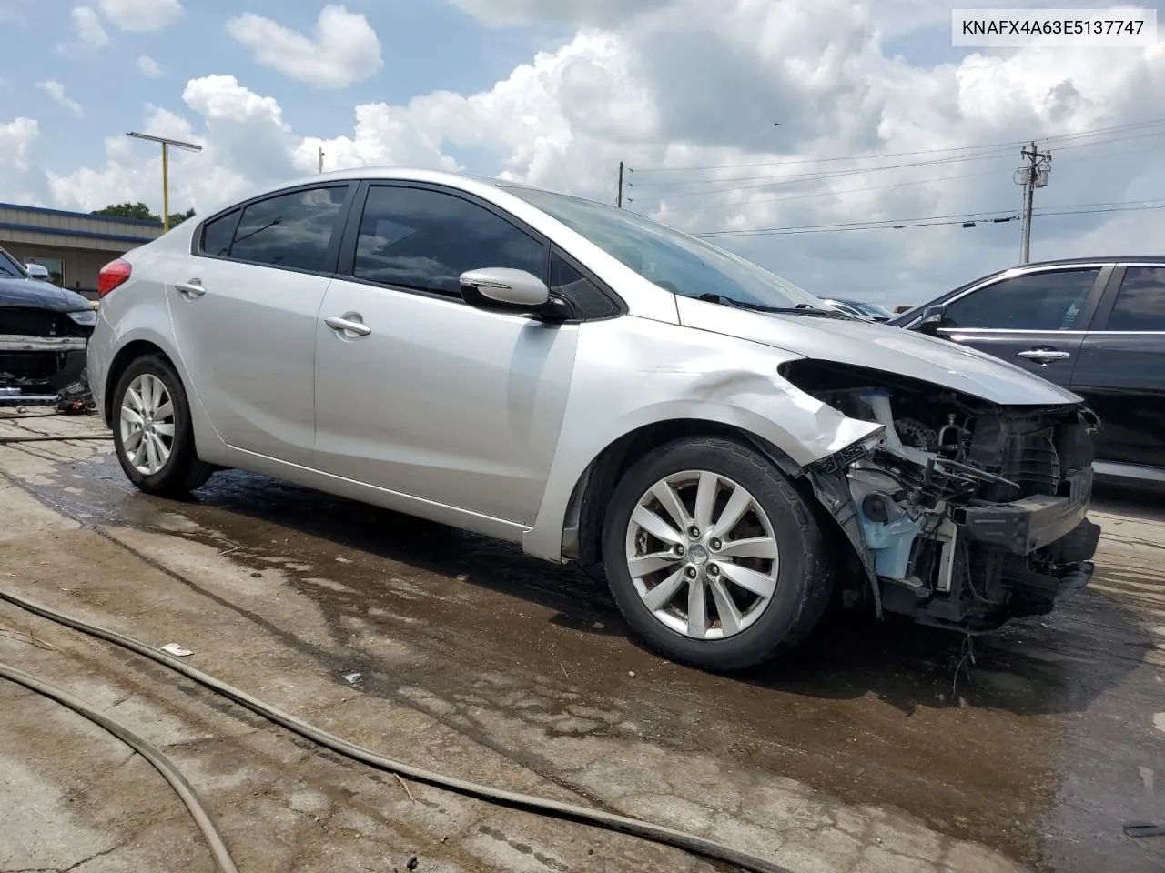 2014 Kia Forte Lx VIN: KNAFX4A63E5137747 Lot: 65046494