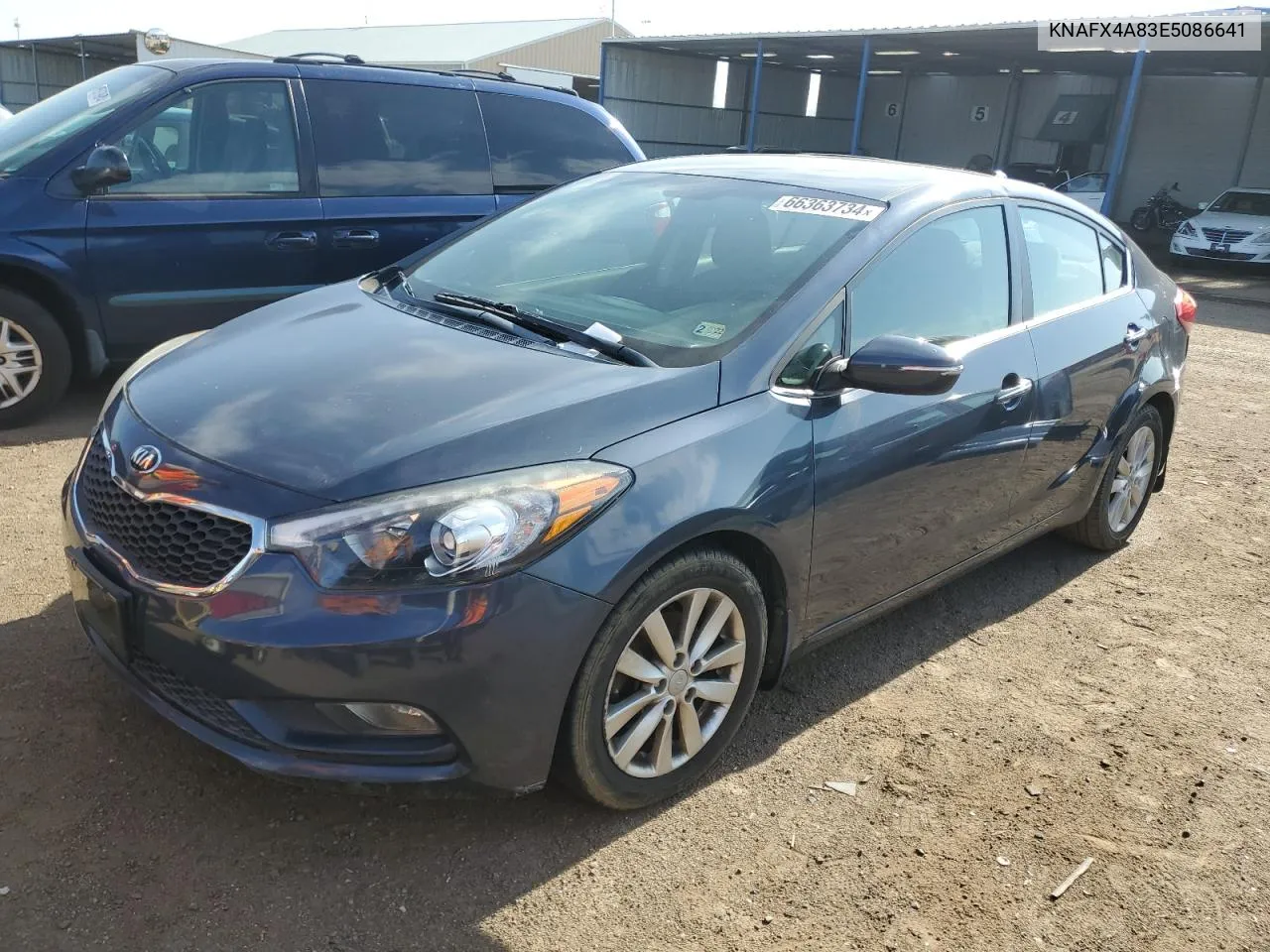 2014 Kia Forte Ex VIN: KNAFX4A83E5086641 Lot: 66363734