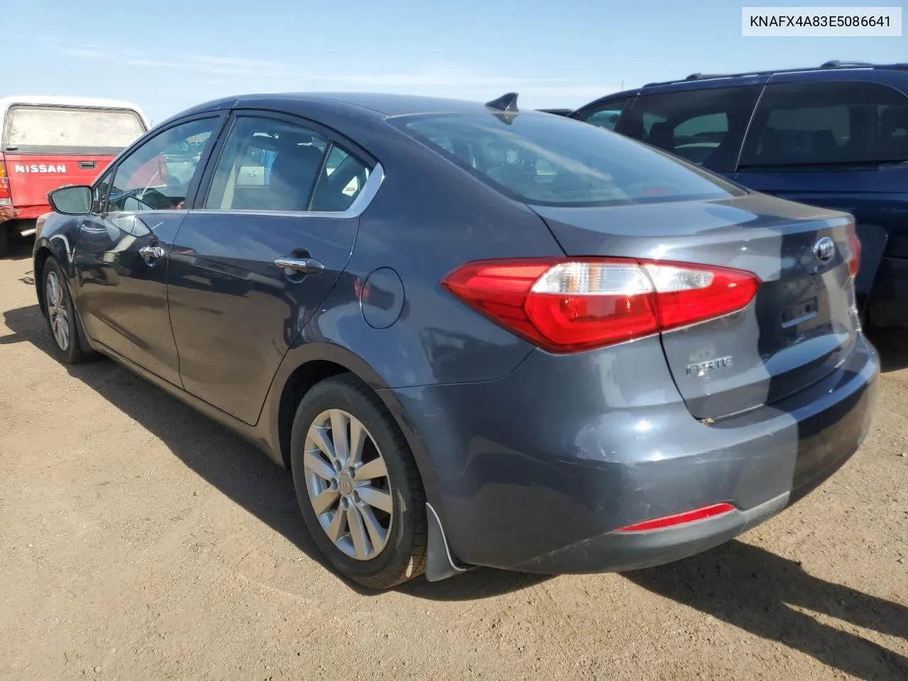 2014 Kia Forte Ex VIN: KNAFX4A83E5086641 Lot: 66363734