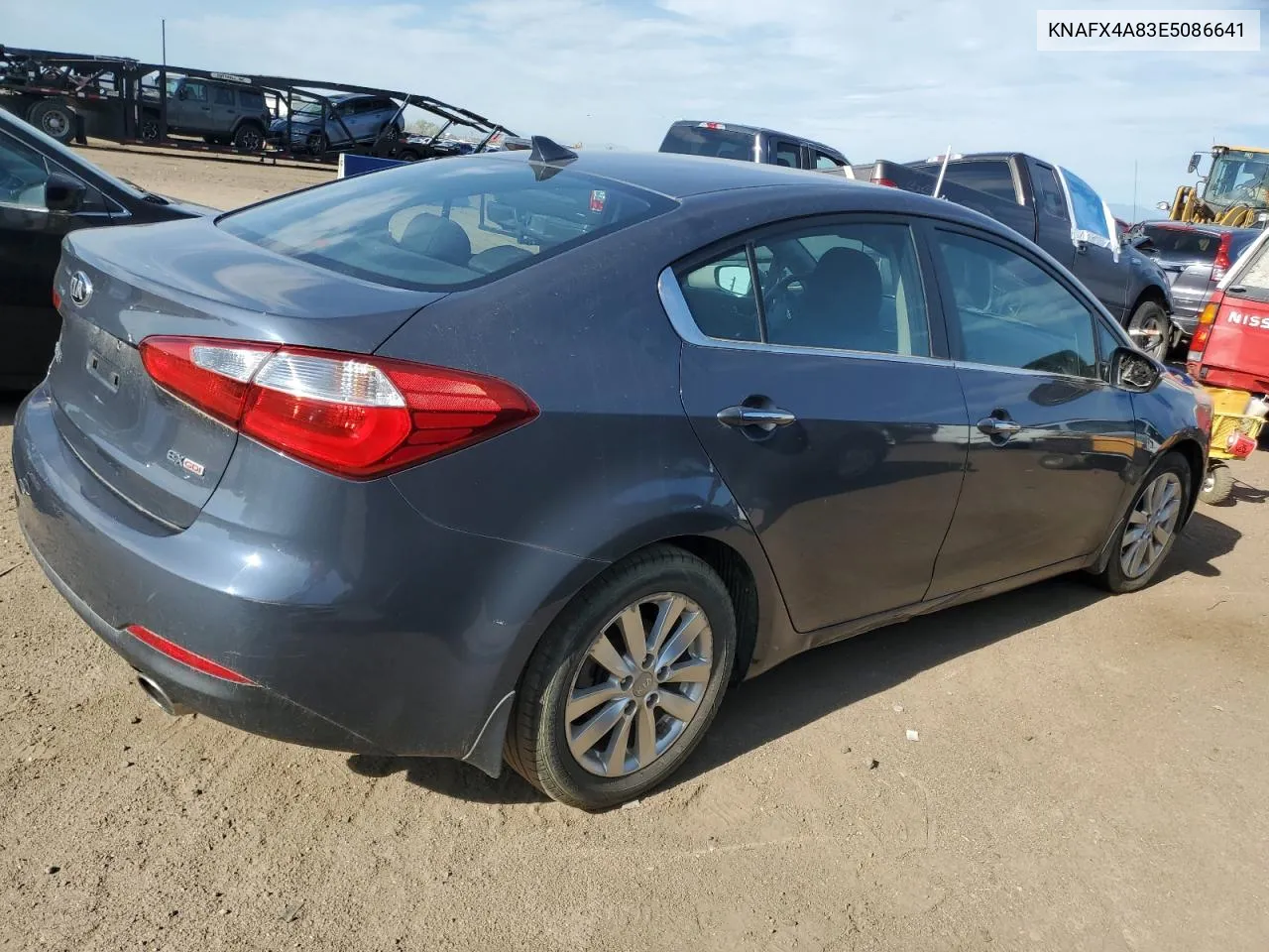 2014 Kia Forte Ex VIN: KNAFX4A83E5086641 Lot: 66363734