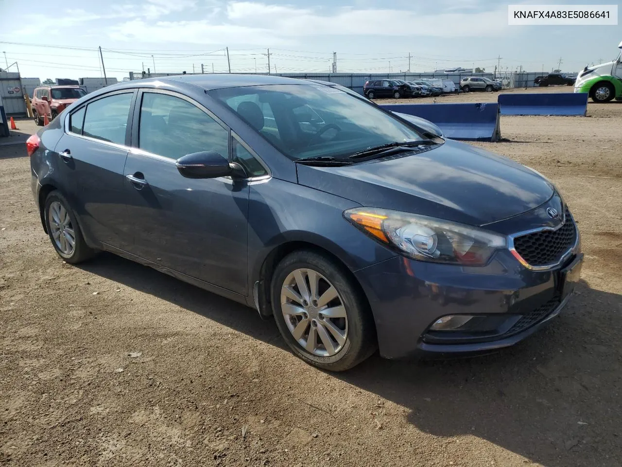 2014 Kia Forte Ex VIN: KNAFX4A83E5086641 Lot: 66363734