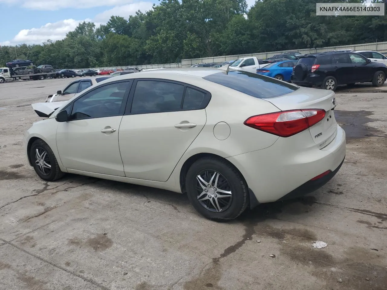 2014 Kia Forte Lx VIN: KNAFK4A66E5140303 Lot: 66491094