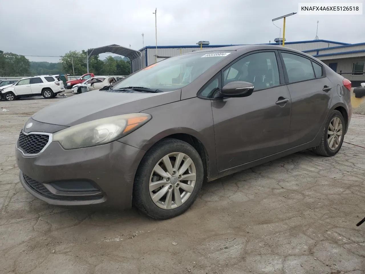 KNAFX4A6XE5126518 2014 Kia Forte Lx