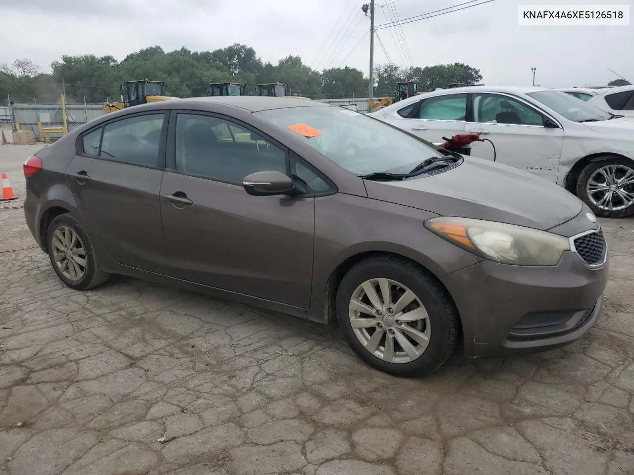 2014 Kia Forte Lx VIN: KNAFX4A6XE5126518 Lot: 66538904