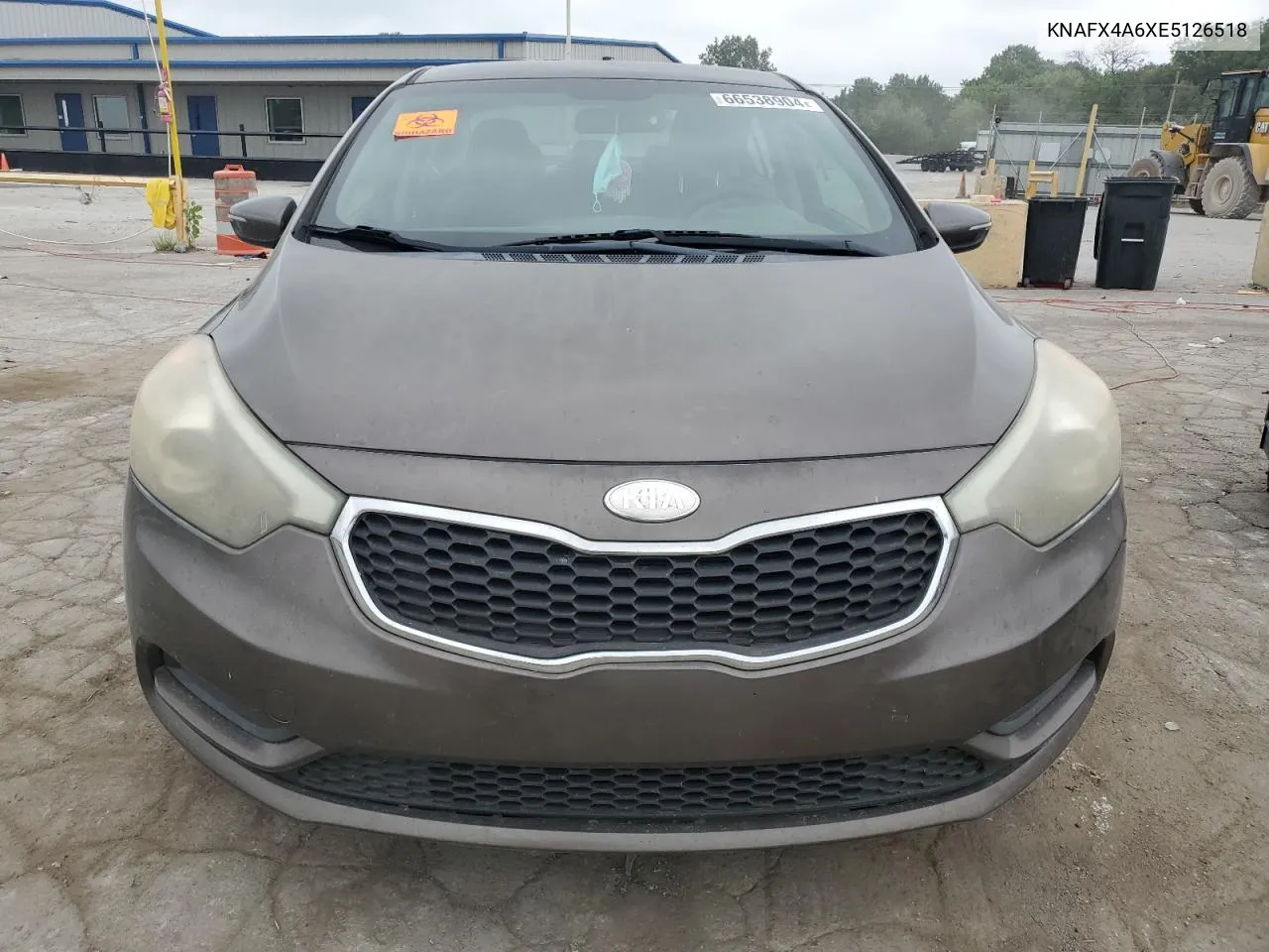 KNAFX4A6XE5126518 2014 Kia Forte Lx