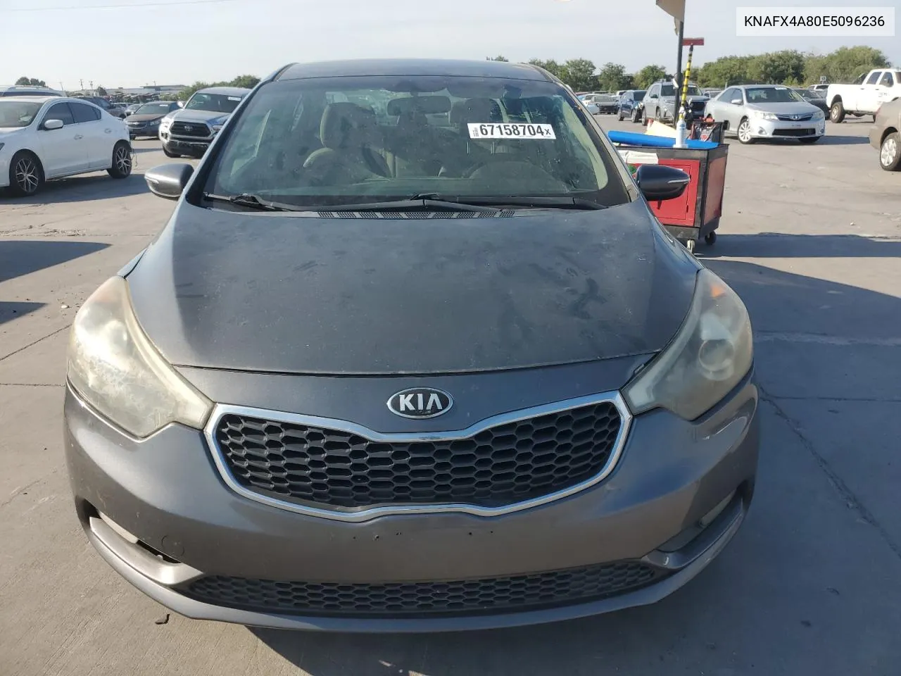 2014 Kia Forte Ex VIN: KNAFX4A80E5096236 Lot: 67158704