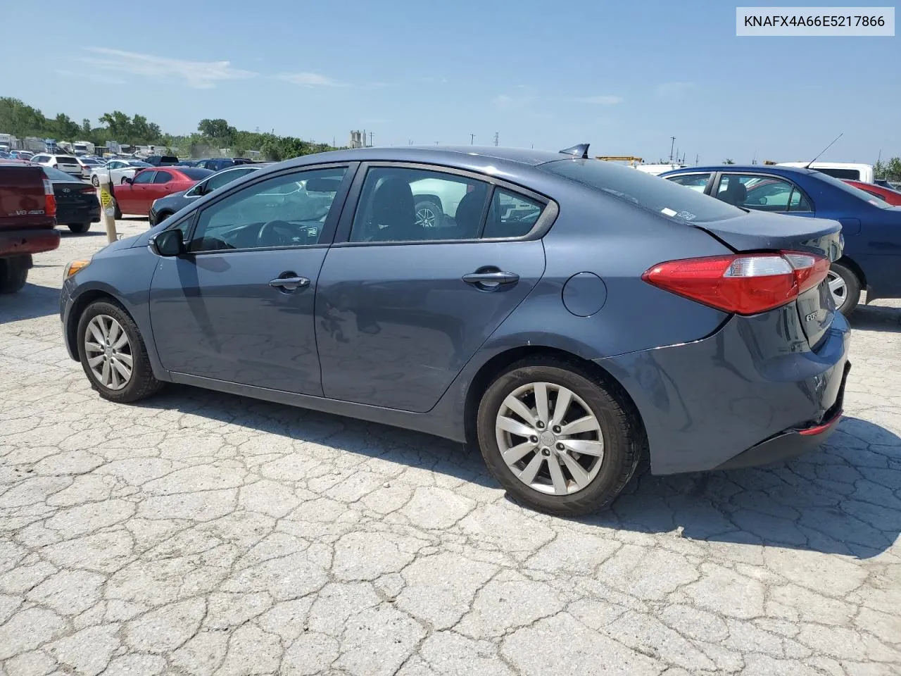 2014 Kia Forte Lx VIN: KNAFX4A66E5217866 Lot: 67588024