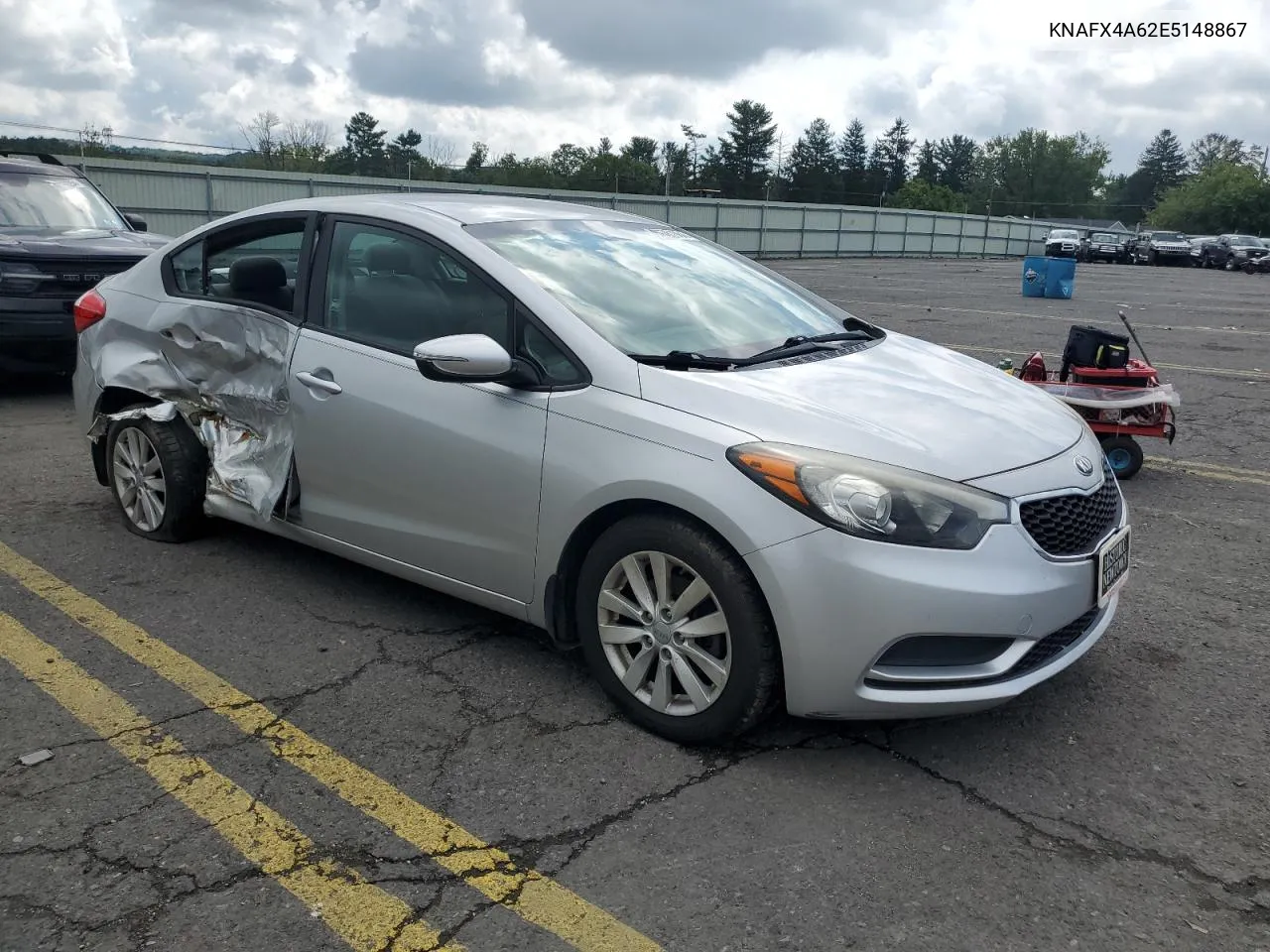 2014 Kia Forte Lx VIN: KNAFX4A62E5148867 Lot: 67761984