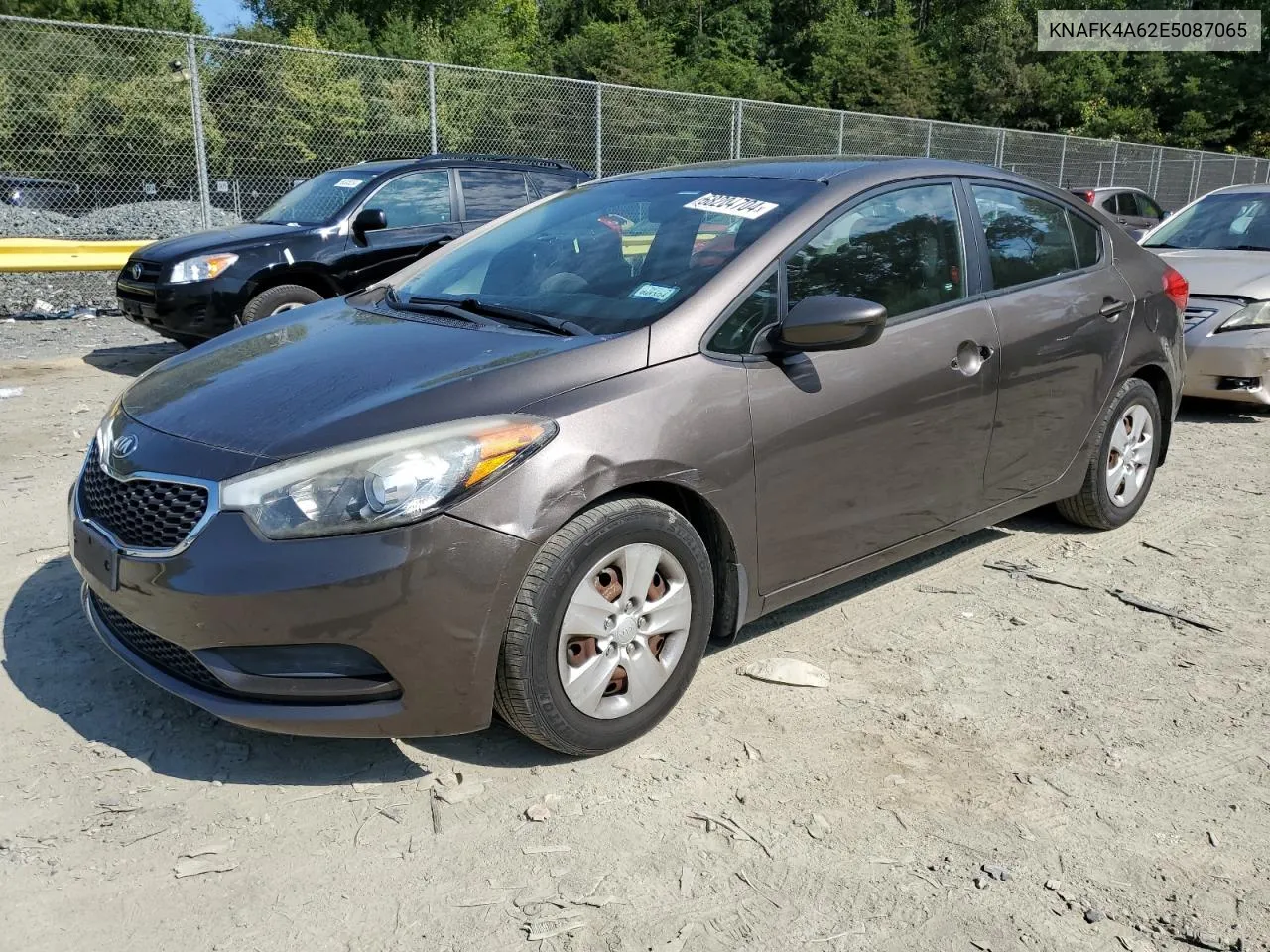 2014 Kia Forte Lx VIN: KNAFK4A62E5087065 Lot: 68204704