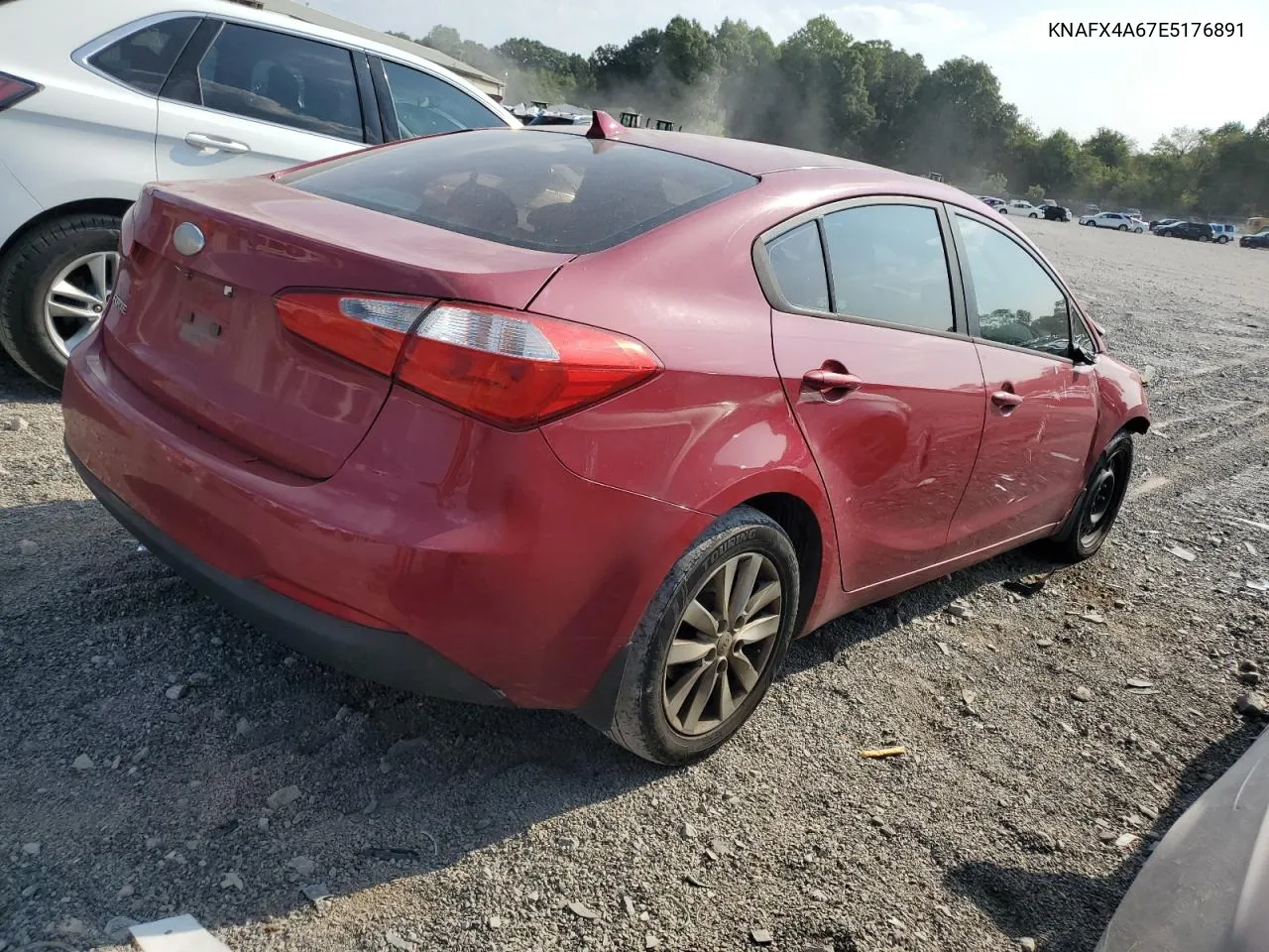 KNAFX4A67E5176891 2014 Kia Forte Lx