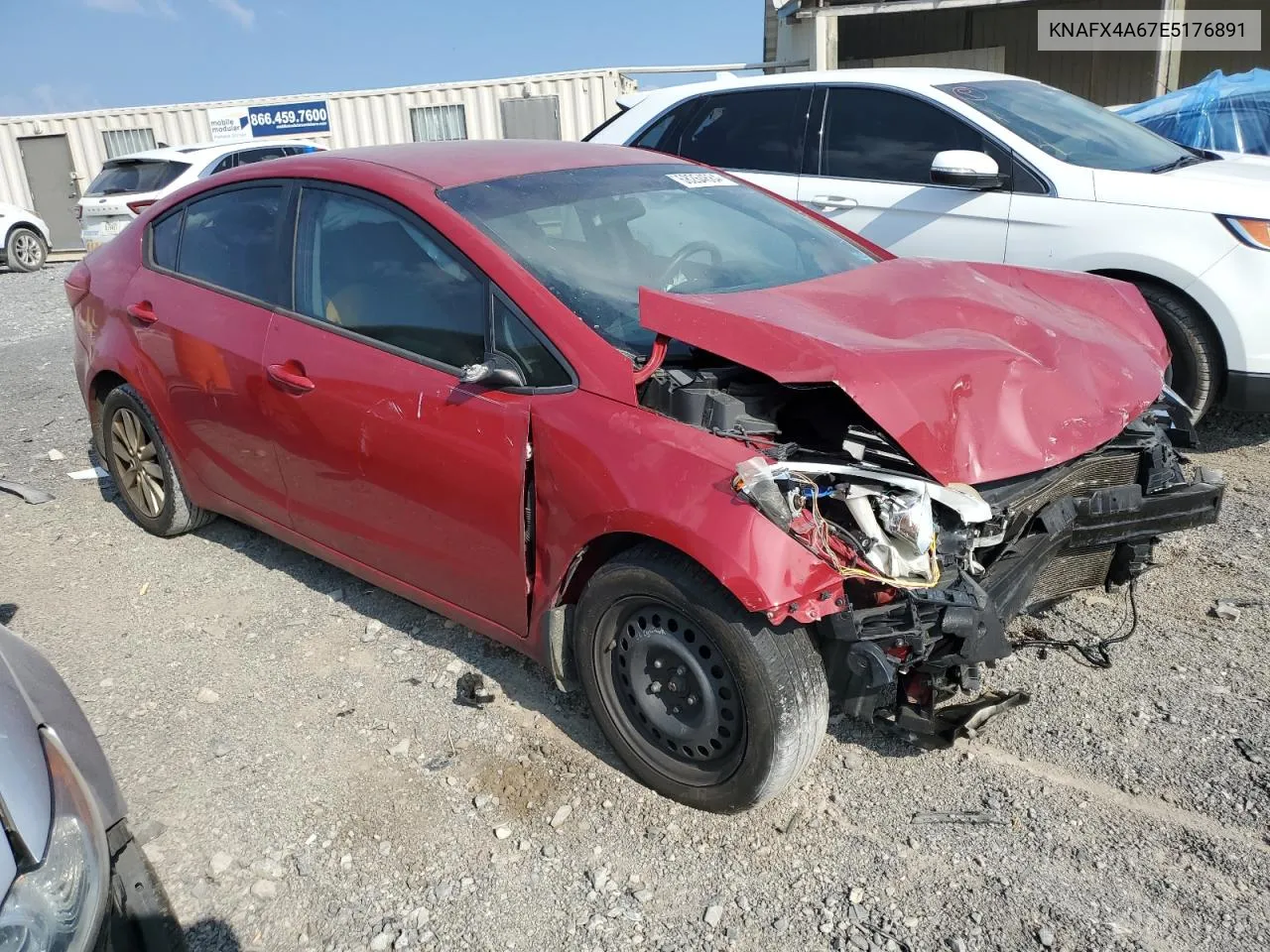 KNAFX4A67E5176891 2014 Kia Forte Lx