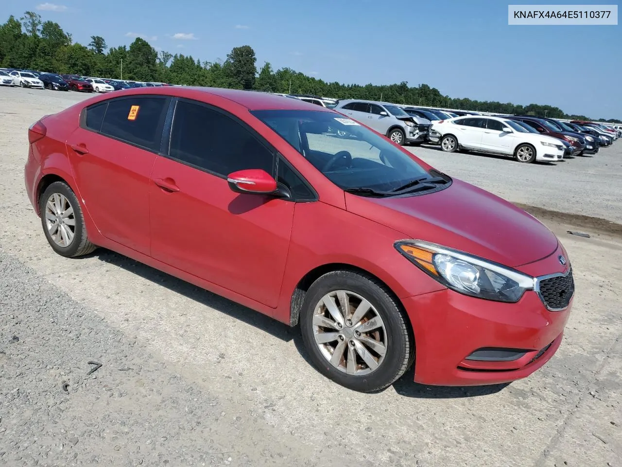 KNAFX4A64E5110377 2014 Kia Forte Lx