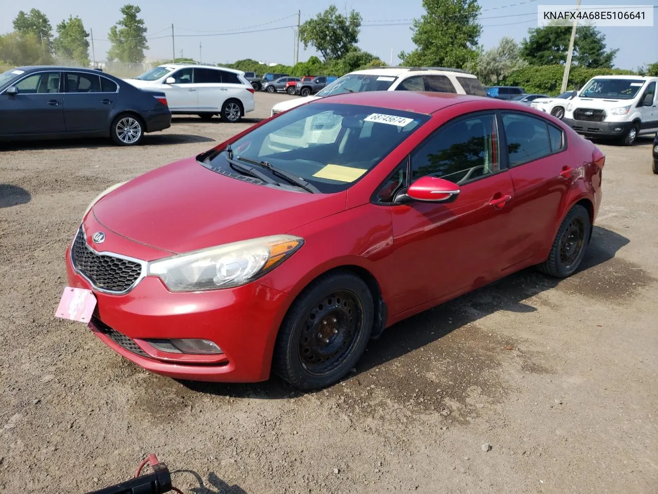 2014 Kia Forte Lx VIN: KNAFX4A68E5106641 Lot: 68745674