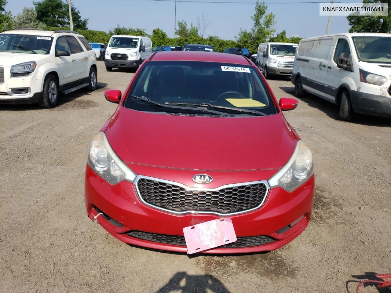 2014 Kia Forte Lx VIN: KNAFX4A68E5106641 Lot: 68745674