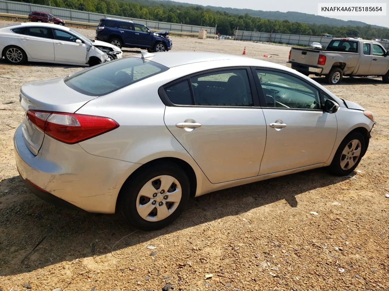 2014 Kia Forte Lx VIN: KNAFK4A67E5185654 Lot: 68797744