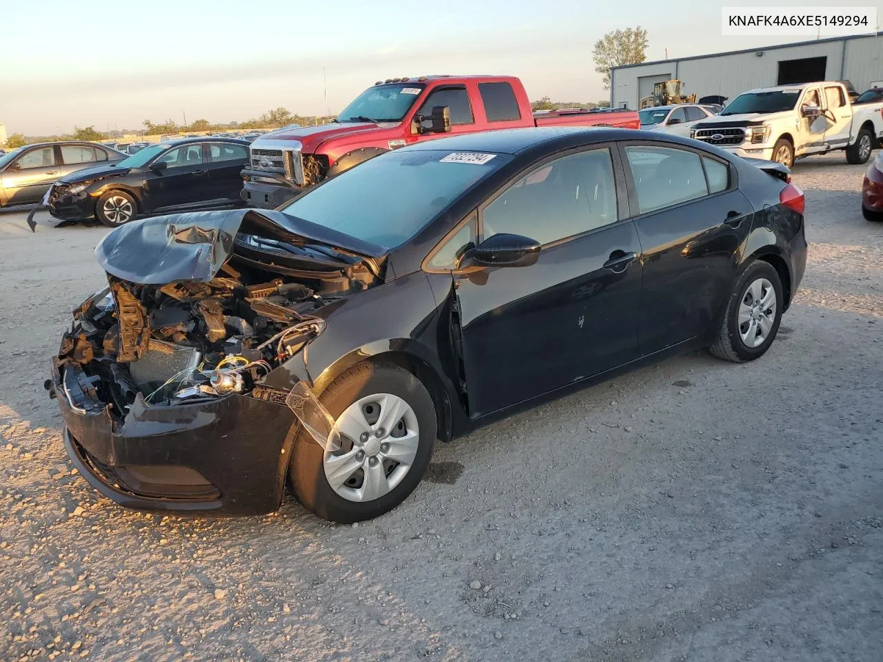 2014 Kia Forte Lx VIN: KNAFK4A6XE5149294 Lot: 70327294