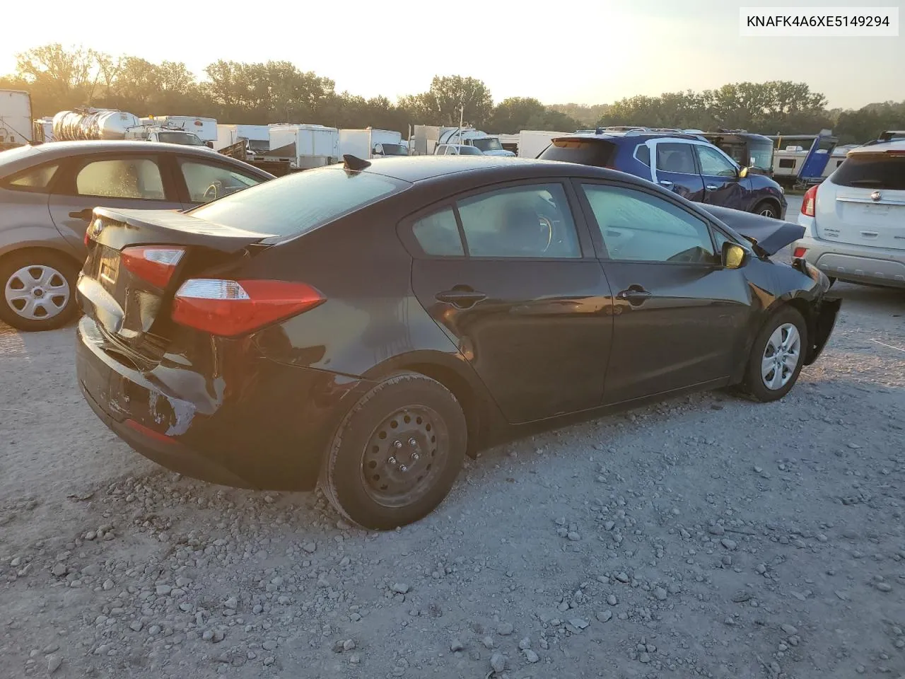 2014 Kia Forte Lx VIN: KNAFK4A6XE5149294 Lot: 70327294