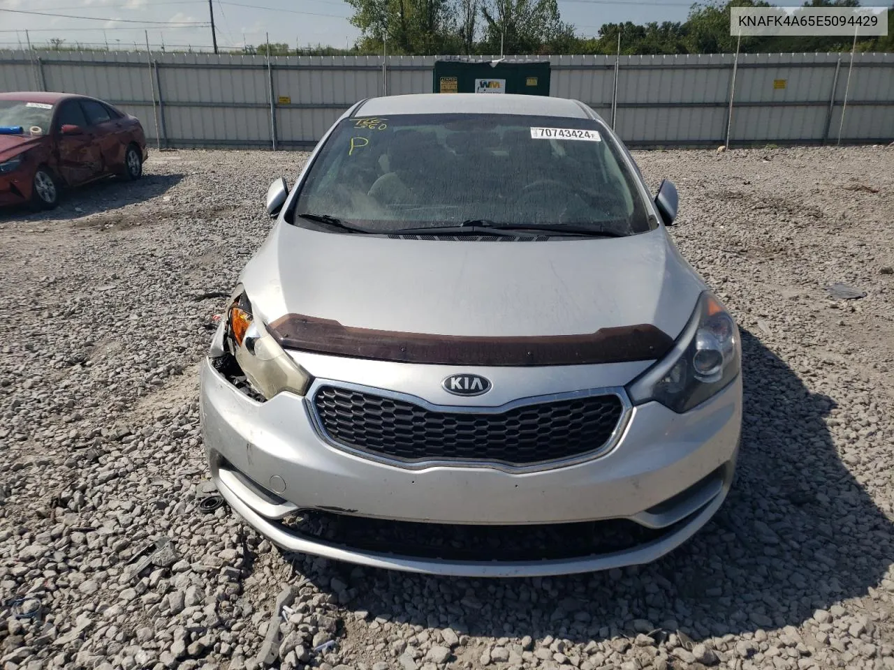 2014 Kia Forte Lx VIN: KNAFK4A65E5094429 Lot: 70743424