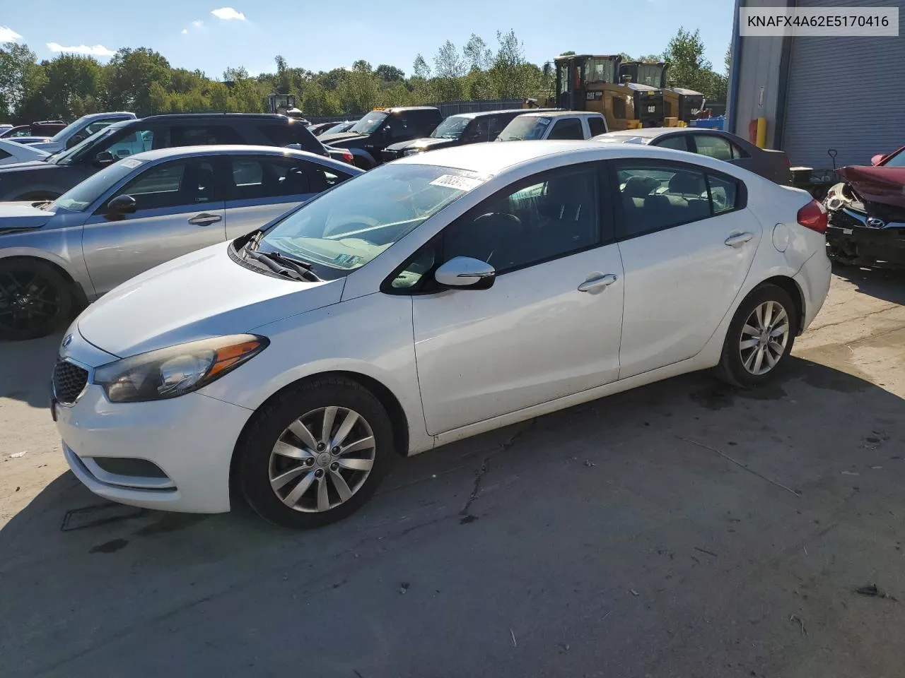 2014 Kia Forte Lx VIN: KNAFX4A62E5170416 Lot: 70839104