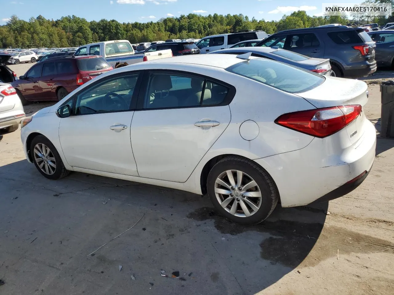 2014 Kia Forte Lx VIN: KNAFX4A62E5170416 Lot: 70839104