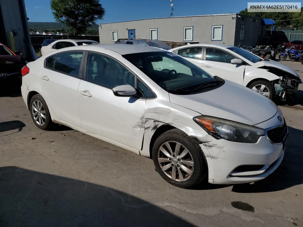 KNAFX4A62E5170416 2014 Kia Forte Lx