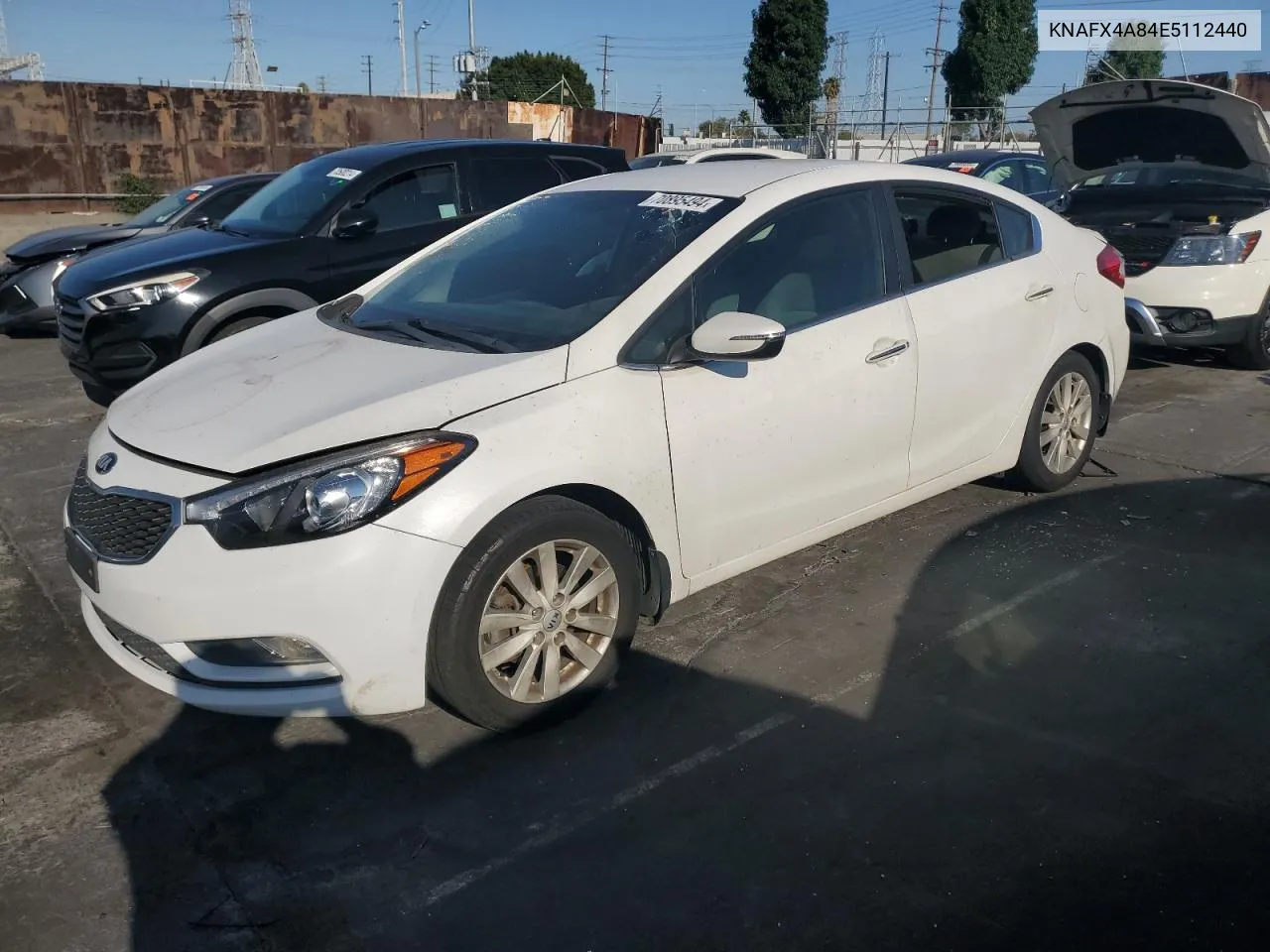 2014 Kia Forte Ex VIN: KNAFX4A84E5112440 Lot: 70895494