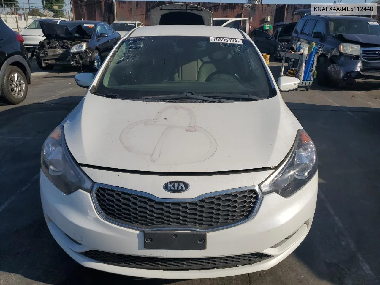 2014 Kia Forte Ex VIN: KNAFX4A84E5112440 Lot: 70895494