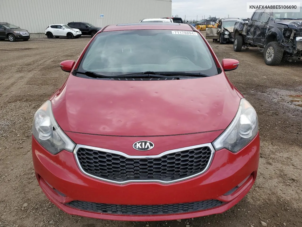 KNAFX4A88E5106690 2014 Kia Forte Ex