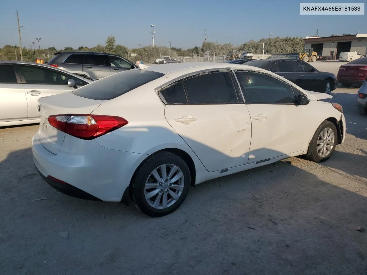 2014 Kia Forte Lx VIN: KNAFX4A66E5181533 Lot: 71203834