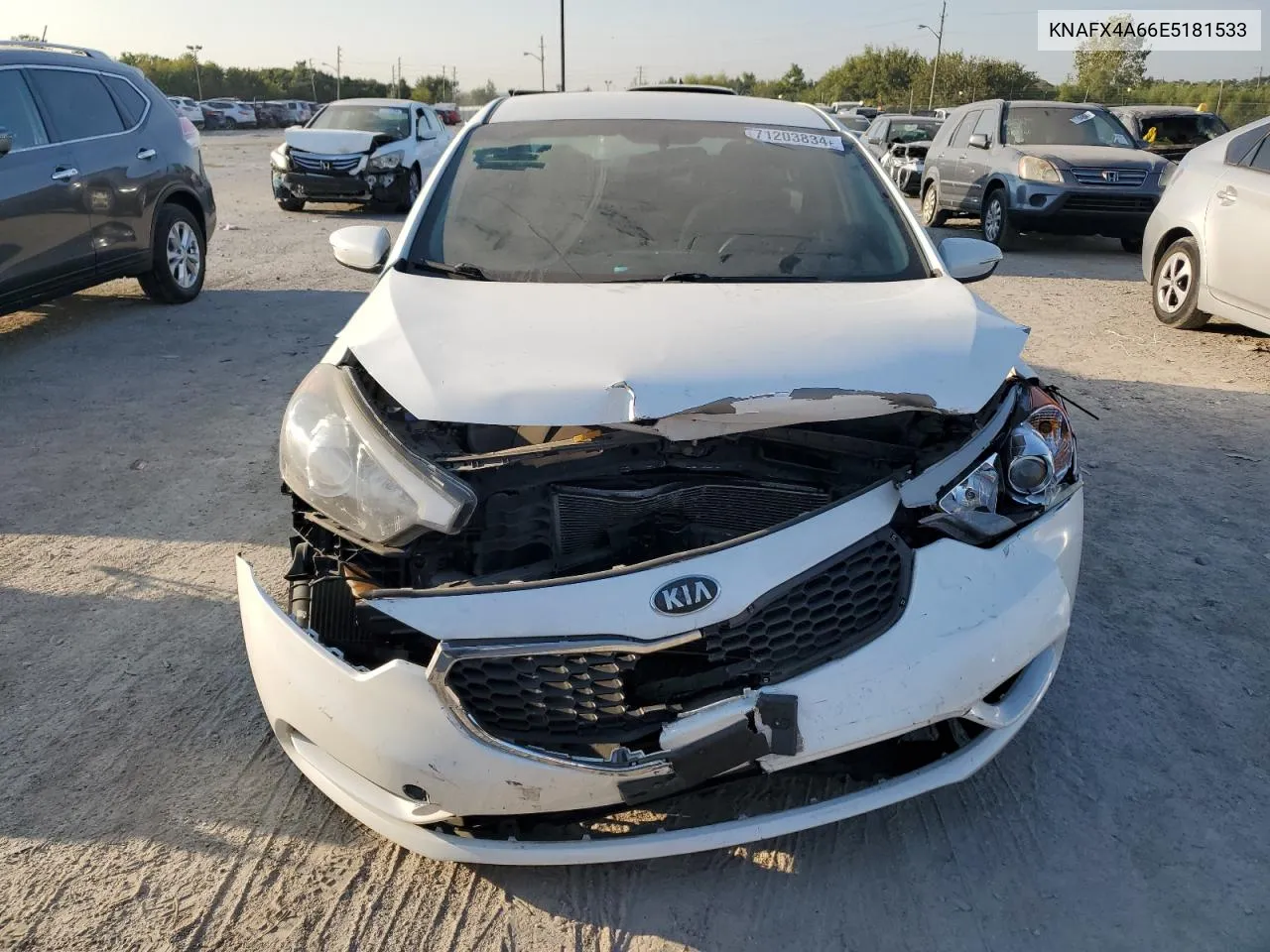 2014 Kia Forte Lx VIN: KNAFX4A66E5181533 Lot: 71203834