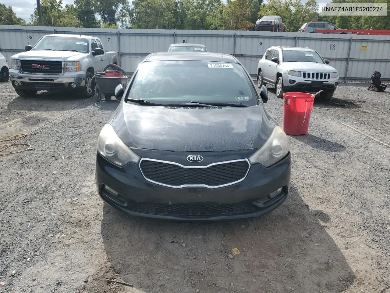 KNAFZ4A81E5200274 2014 Kia Forte Ex