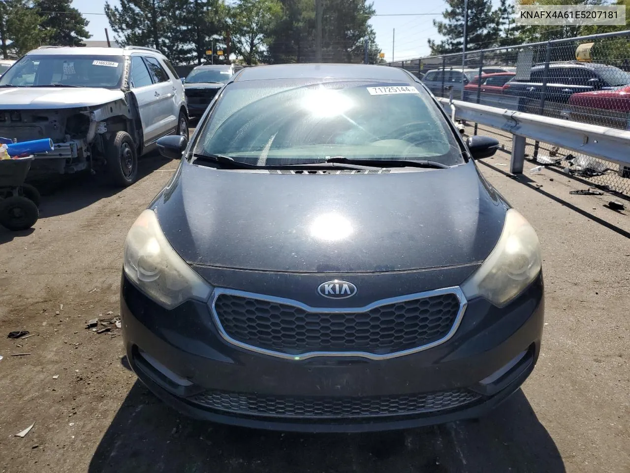 2014 Kia Forte Lx VIN: KNAFX4A61E5207181 Lot: 71725144