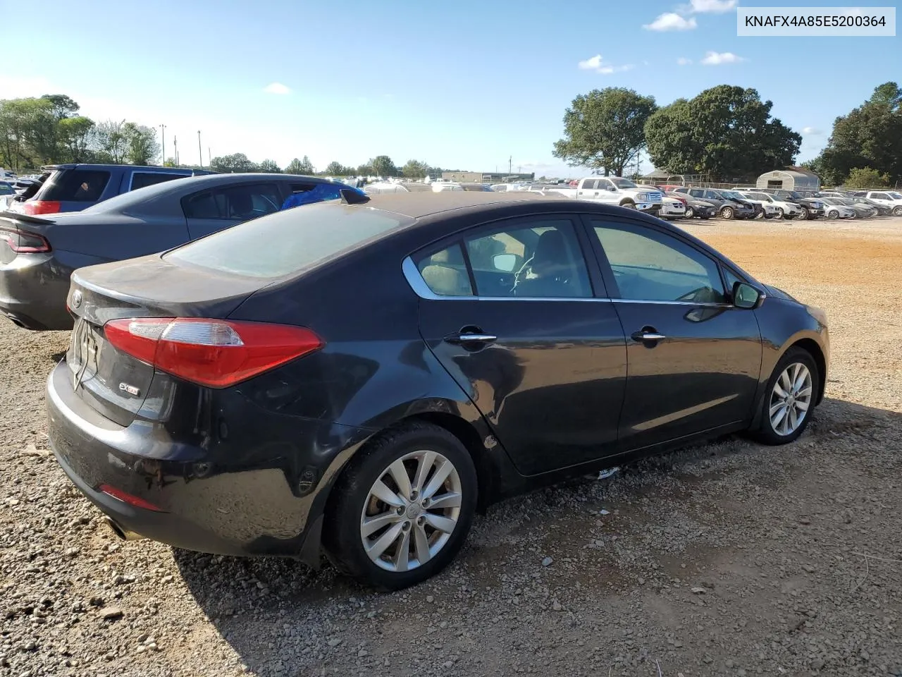 KNAFX4A85E5200364 2014 Kia Forte Ex