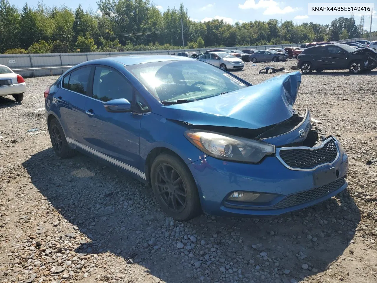 KNAFX4A85E5149416 2014 Kia Forte Ex