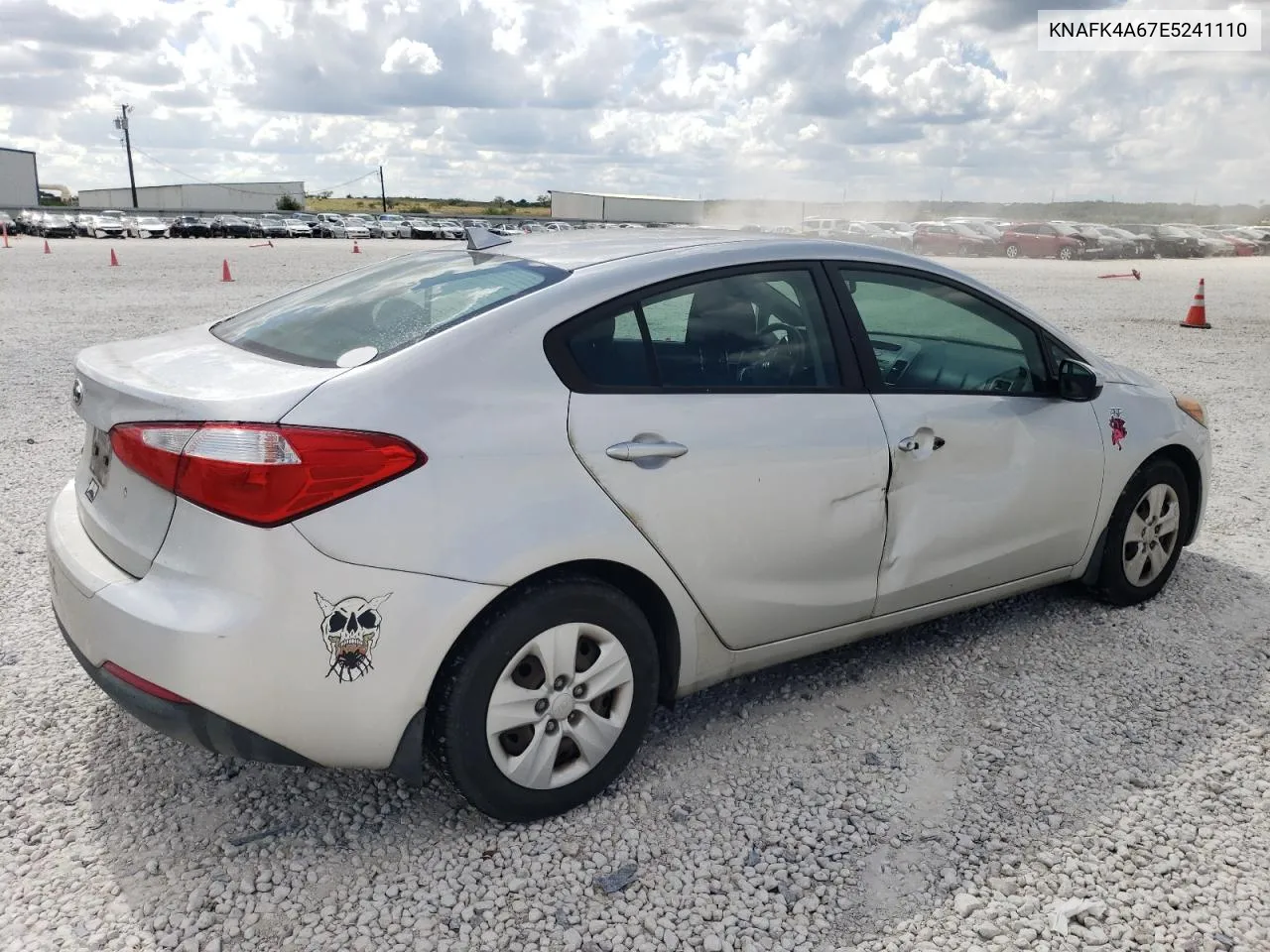 2014 Kia Forte Lx VIN: KNAFK4A67E5241110 Lot: 72372524