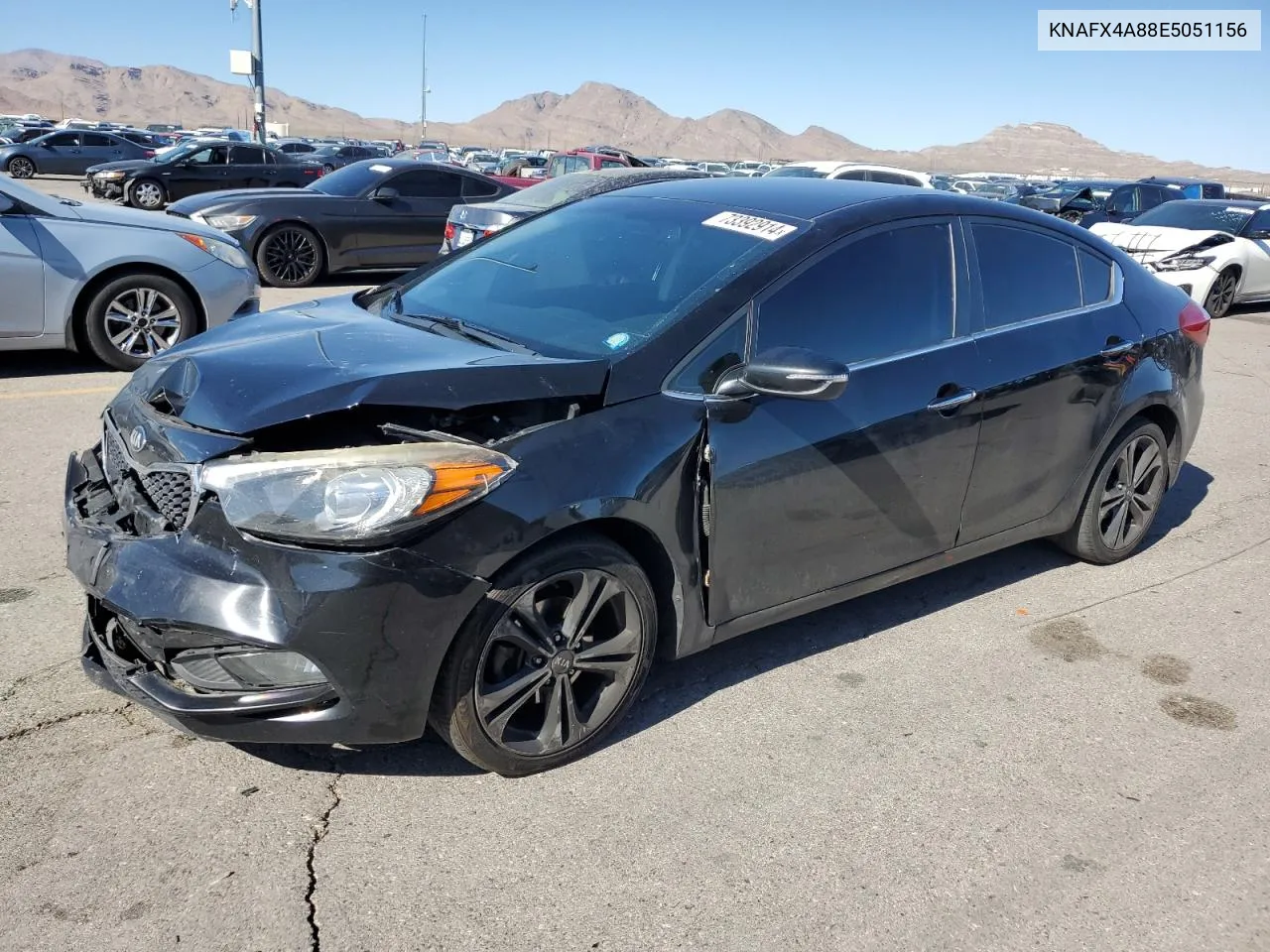 2014 Kia Forte Ex VIN: KNAFX4A88E5051156 Lot: 73392914