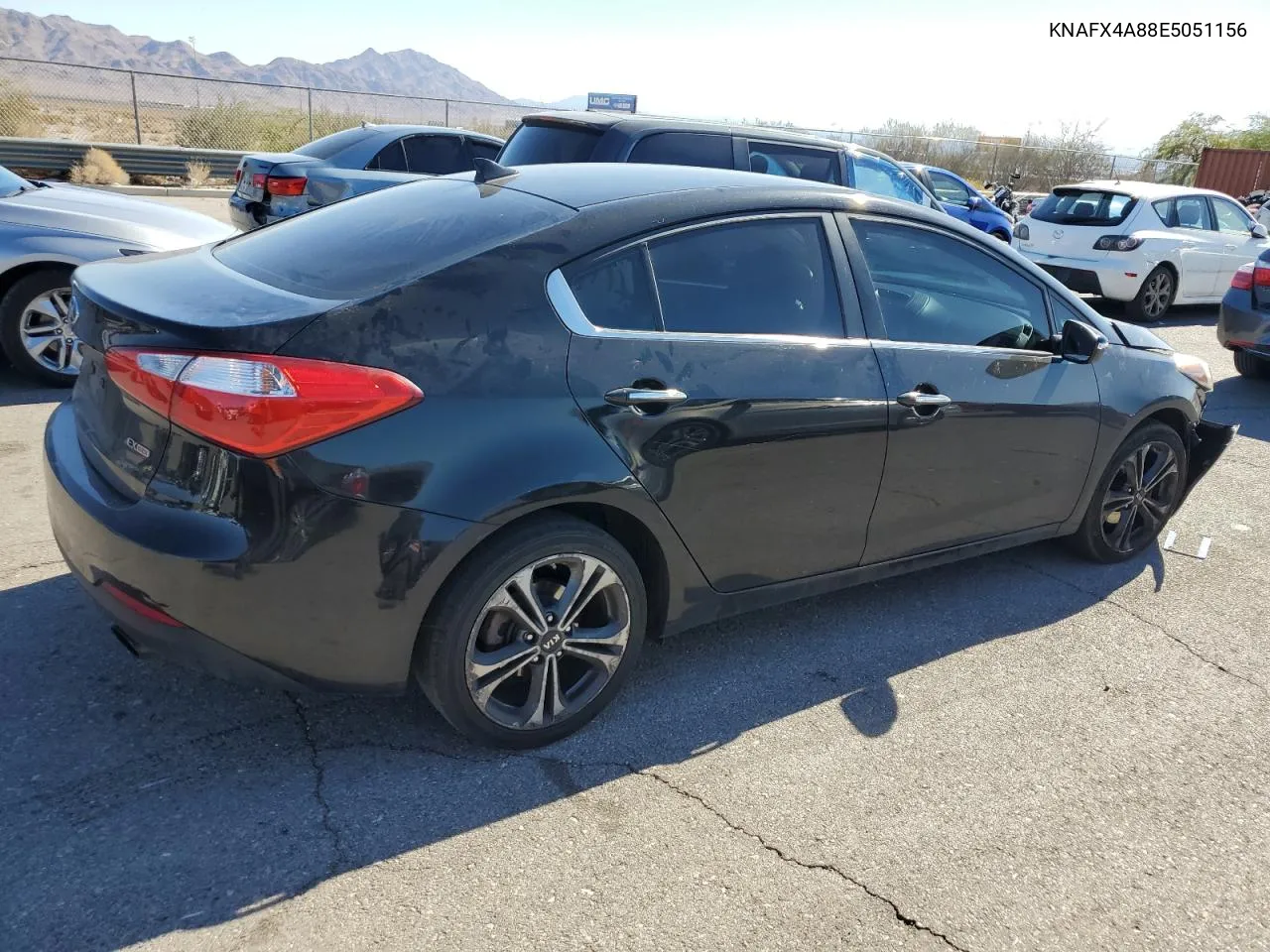 KNAFX4A88E5051156 2014 Kia Forte Ex