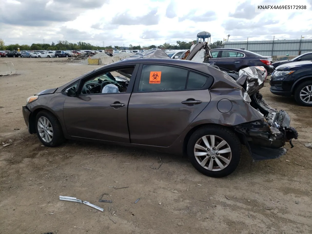 2014 Kia Forte Lx VIN: KNAFX4A69E5172938 Lot: 73693764